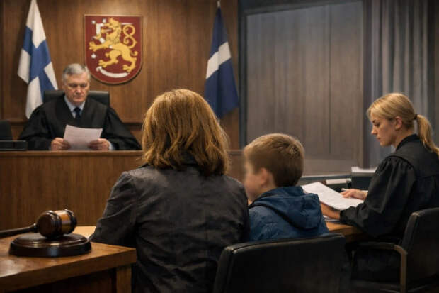Финский суд приговорил мать к условному сроку за вывоз сына в Россию