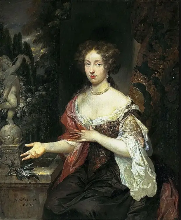 �������� Caspar Netscher (1639 � 1684). ������ �������� ����