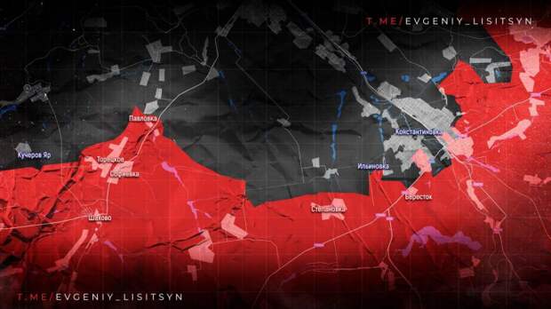 Сводка на утро 25 марта: последние данные по Константиновке, зачистки, рост зоны контроля, контратаки