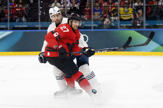 Канадцы забросили десять шайб французам на Олимпиаде