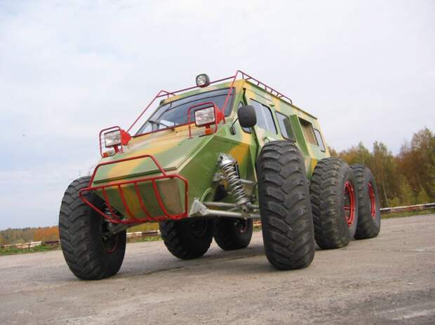 Им дороги не нужны. Вообще не нужны... авто, вездеход, экстрим