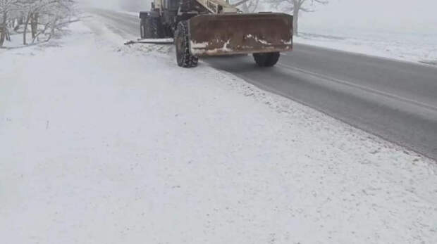 Сильный туман опустился на дороги Крыма