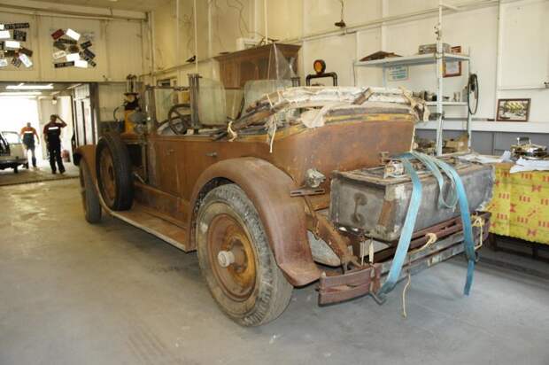 Packard 1926 года: «барнфайнд» навечно barn find, packard, авто, автомобили, восстановление, олдтаймер, реставрация, ретро авто