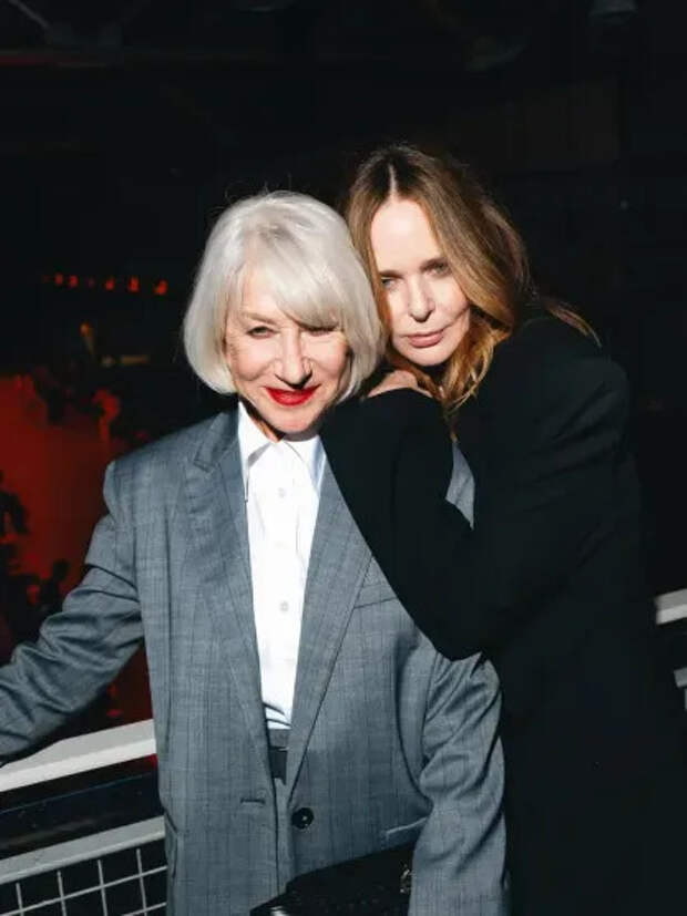 Хелен Миррен и Стелла Маккартни