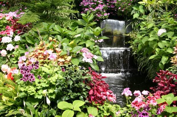 Сады Бутчартов (Butchart Gardens), остров Ванкувер, Канада