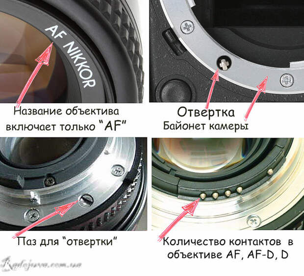Объектив AF - основные моменты Объектив AF - основные моменты