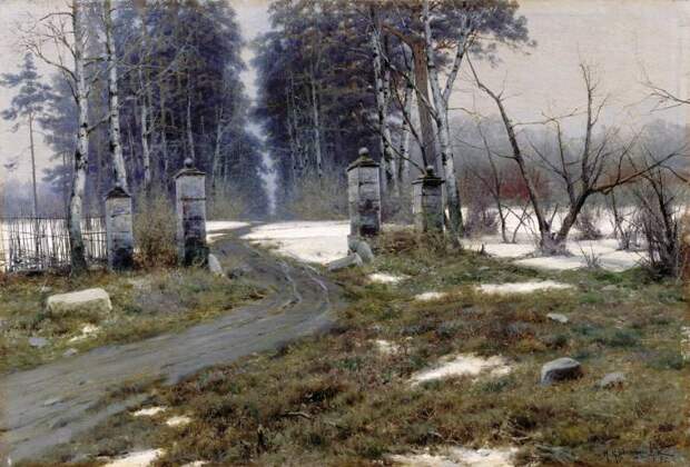 Крыжицкий - Пейзаж. 1895