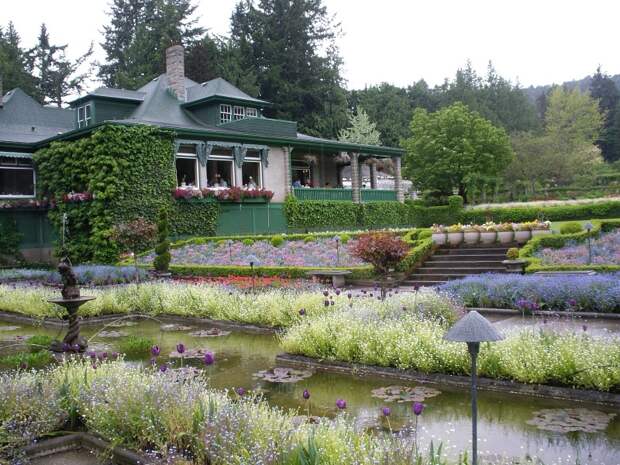 Сады Бутчартов (Butchart Gardens), остров Ванкувер, Канада