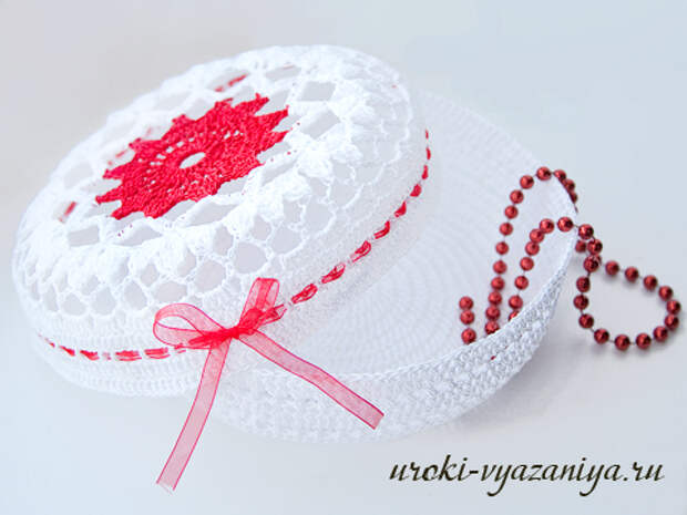 шкатулка крючком