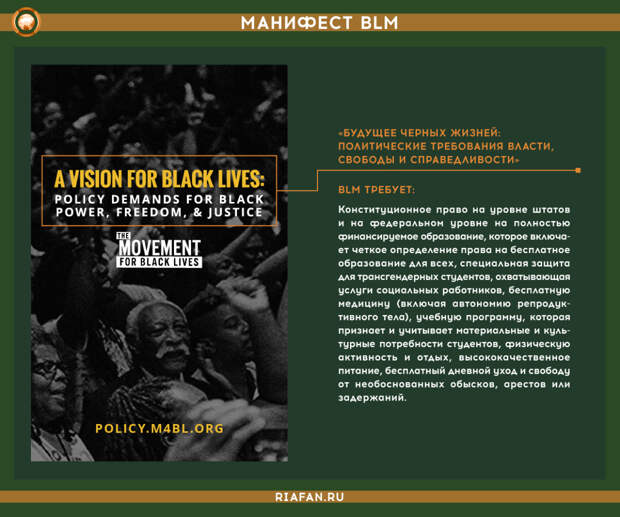 Чего на самом деле добиваются активисты движения BLM