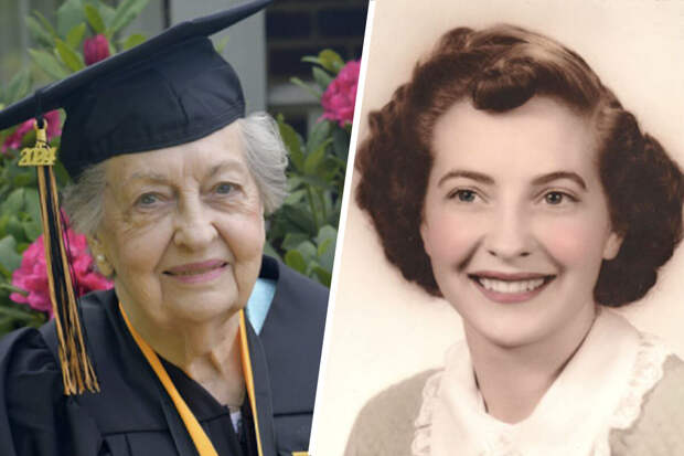 В США 91-летняя получила диплом университета спустя 70 лет после поступления