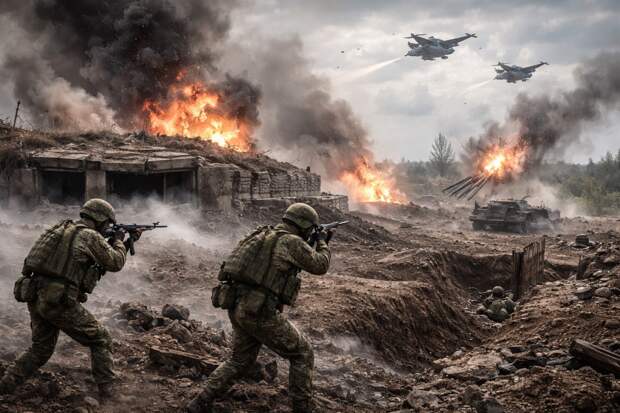 Штурм Запорожья в разгаре, приказано патронов не жалеть