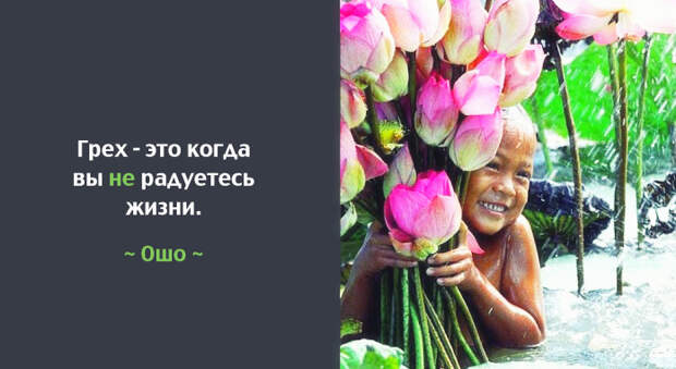 Потрясающие цитаты Ошо о жизни, любви и свободе