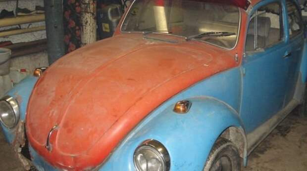 Реставраторы знатно поработали над старым Volkswagen Beetle авто, машина, реставрация авто