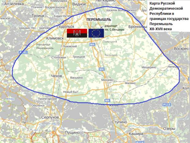 Перемышль карта польша