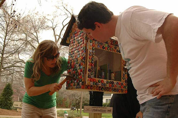 Little Free Library: библиотека в боксе