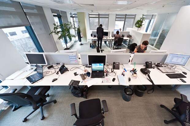 Необычный офис Philips – без определенного места работы