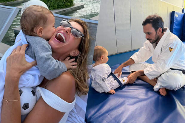 Супермодель Жизель Бюндхен показала фото с сыном и его отцом