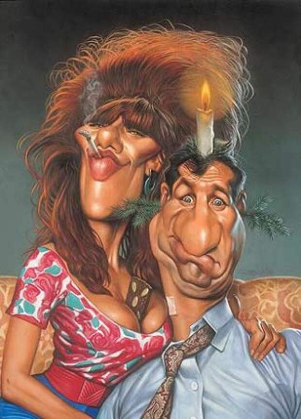 Шаржи на знаменитостей