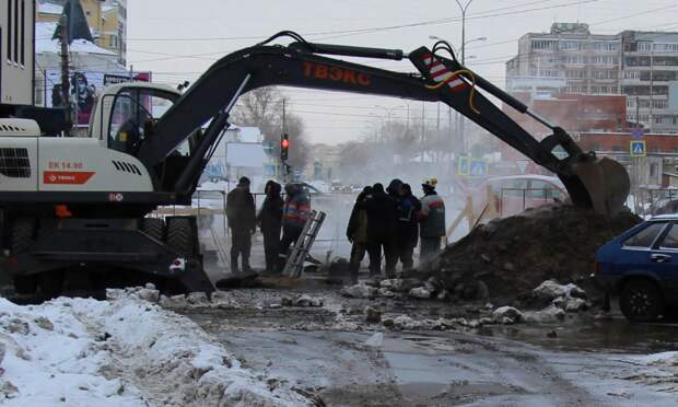 Утром 13 апреля в Архангельске на перекрёстке Воскресенская-Тимме раскопают дорогу