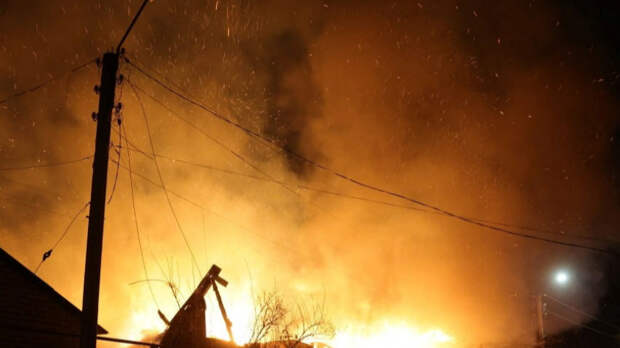 На Украине сообщили о пожаре на объекте критической инфраструктуры под Винницей