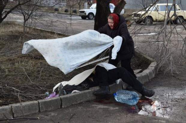 Крик итальянца из Донецка (18+)