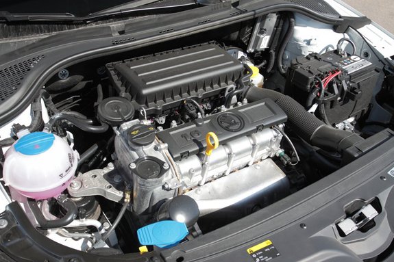 Двигатель 1.6 л в Skoda Rapid