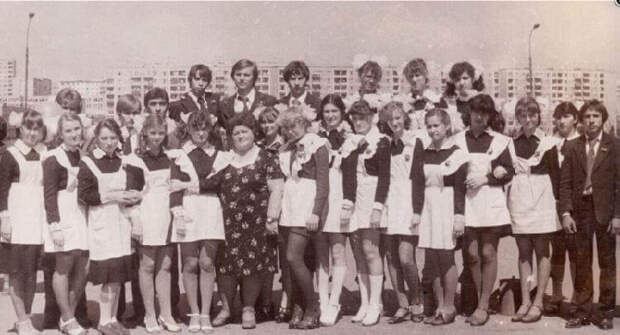 Как выглядели выпускницы 1970-х