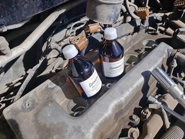 Как правильно раскоксовать двигатель димексидом