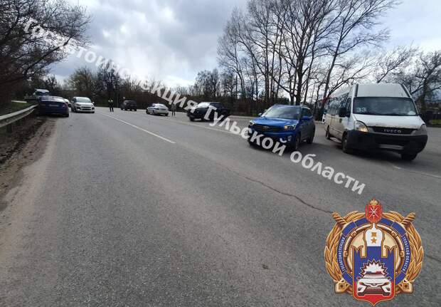 Водитель без прав на Hyundai устроил ДТП на Орловском шоссе Тулы