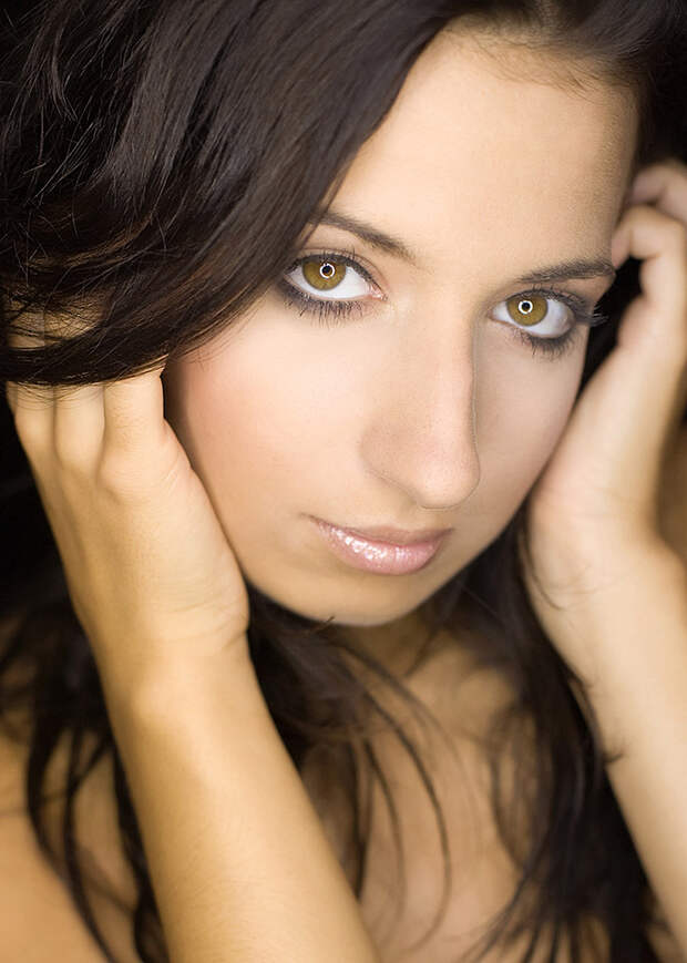 Сексуальный женский взгляд Сексуальный женский взгляд