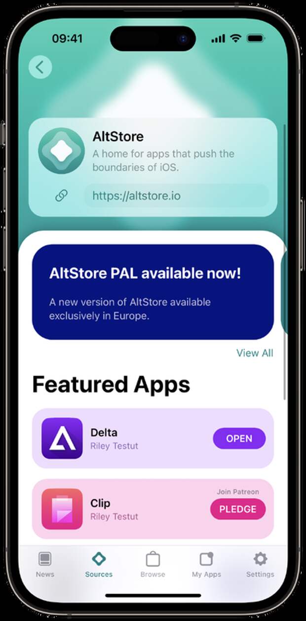 В Евросоюзе начал работать аналог магазина приложений App Store - AltStore PAL