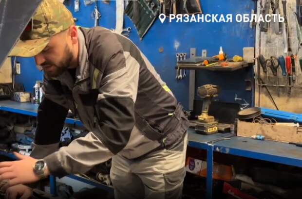 В Рязани владелец автосервиса отремонтировал 40 машин для военнослужащих в зоне СВО