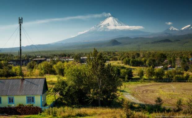 Ключи вулканы, камчатка, ключи