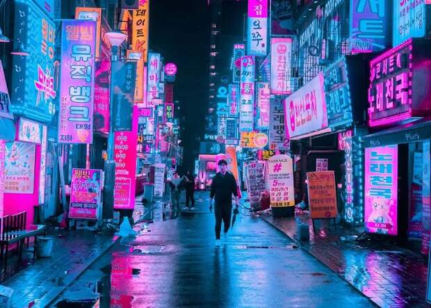 20+ Photos From Neon Hunting In A Cyberpunk City Tour