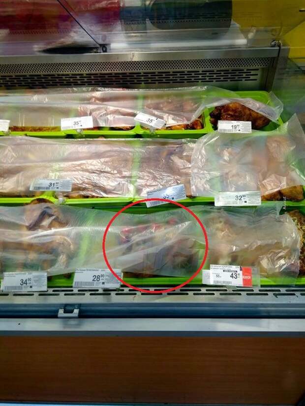 Эксперимент: как долго супермаркет будет хранить тухлую курицу? Просрочка, Супермаркет, Перекресток, Уфа, Башкортостан, Куры, Длиннопост
