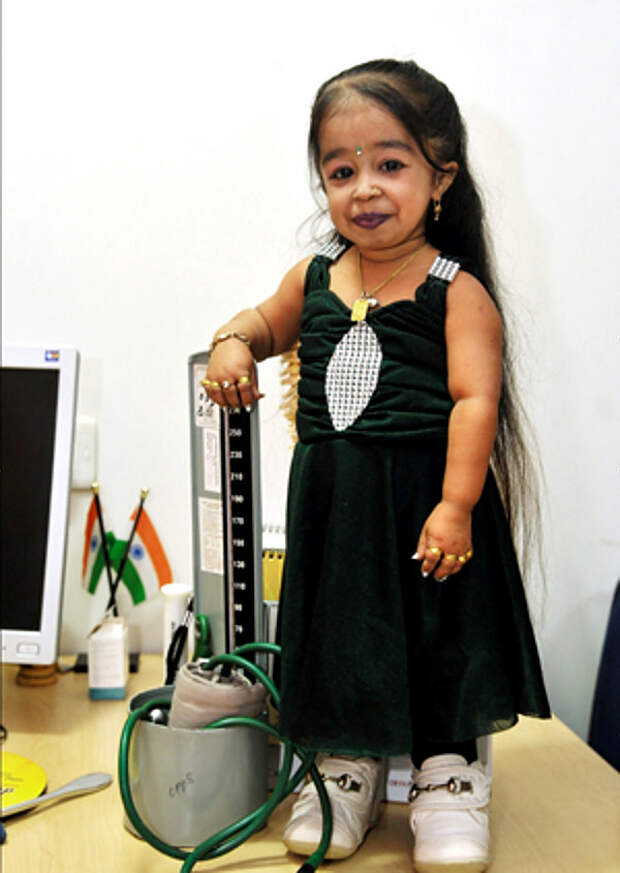 Фотография Джиоти Амге, photo Jyoti Amge Фотография Джиоти Амге (photo Jyoti Amge)
