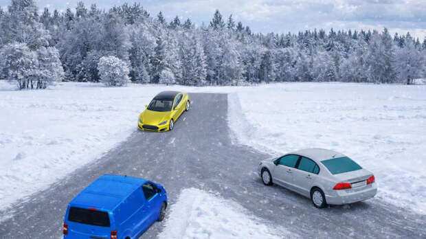 Кто имеет преимущество на У‑образном перекрёстке без знаков