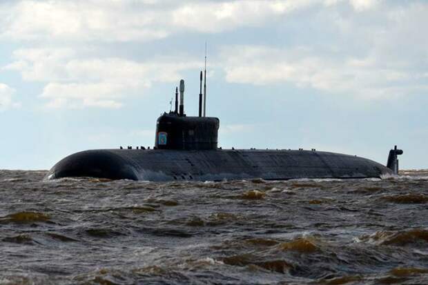 Атомная подводная лодка Белгород с аппаратом Посейдон