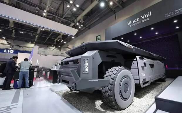 Южная Корея предлагает беспилотный грузовик на водородном топливе от Hyundai