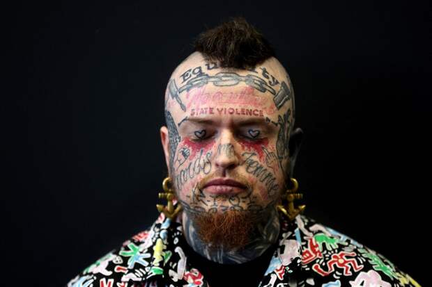 Яркие участники тату-шоу Manchester Tattoo Convention