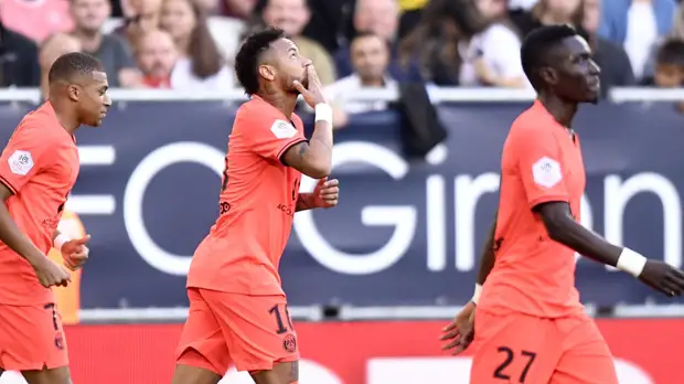 Гол Неймара принёс ПСЖ победу над «Бордо» в Лиге 1