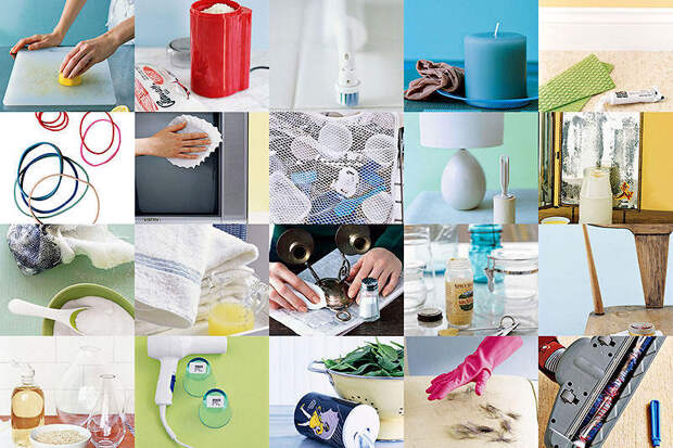 Еще 20 маленьких хитростей для чистоты в доме