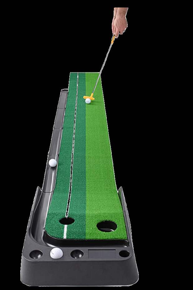 Abco Tech Indoor Golf Putting Green with Auto Ball Return