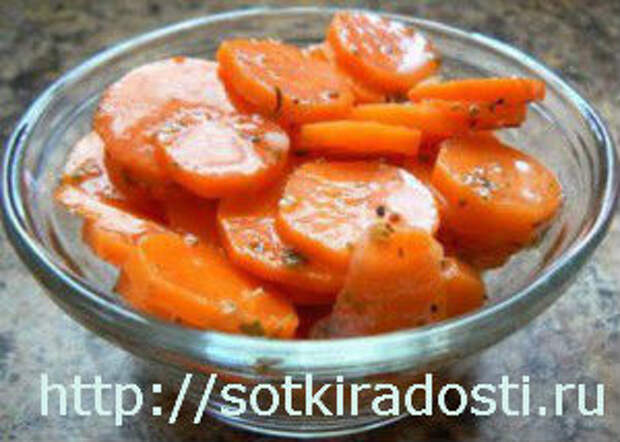 маринованная морковь