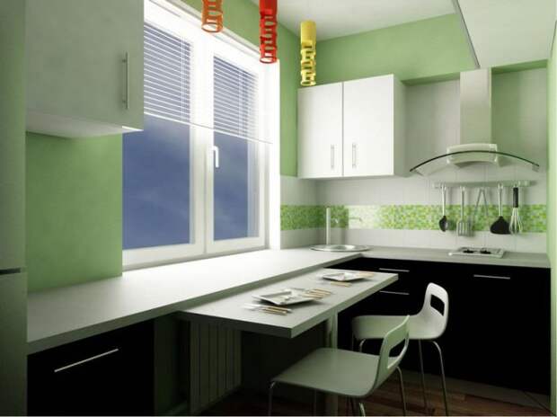 Дизайн П-образной кухни 6 кв.м – советы профессионала (11 фото)