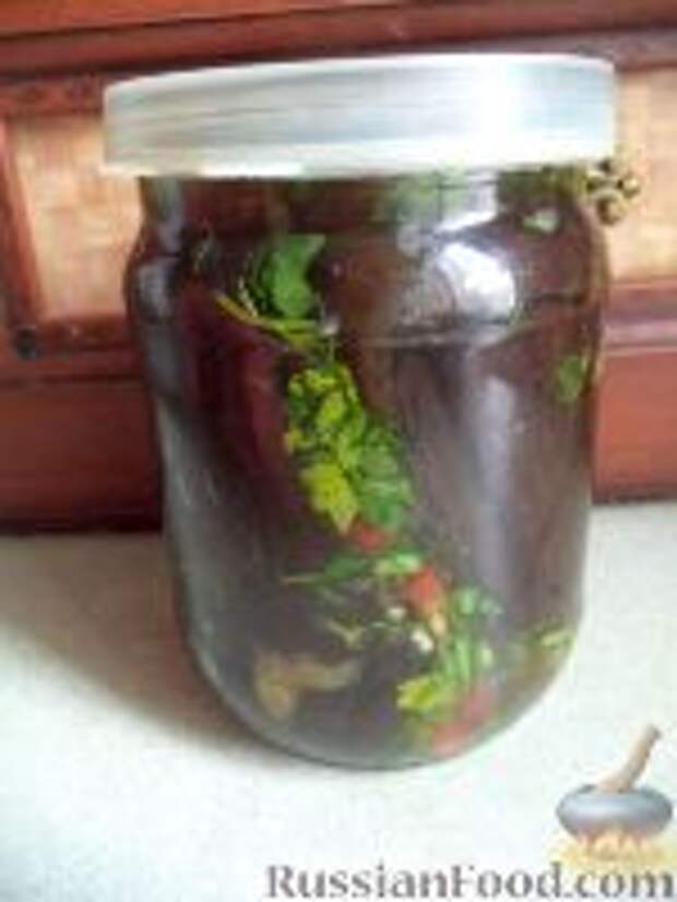 Фото к рецепту: Баклажаны квашеные Фото к рецепту: Баклажаны квашеные