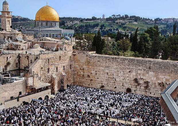 Сердце Иерусалима: Храмовая гора и Стена плача (слева - 1920 г.) Израиль, архивные фотографии, иерусалим, история, прошлое и настоящее, сравнение, тогда и сейчас, тогда и сегодня