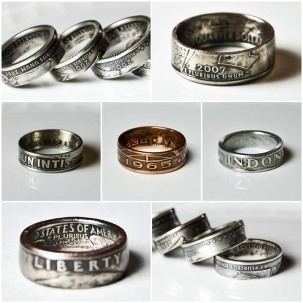 Как из любой монеты сделать кольцо