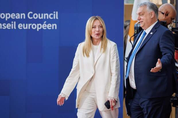 Офис Мелони прокомментировал информацию о поддержке позиции Орбана